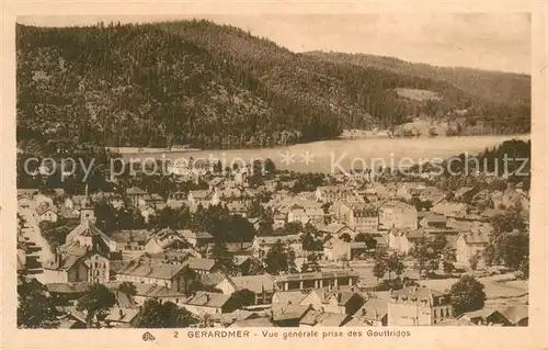 AK / Ansichtskarte Gerardmer_Vosges Vue generale prise des Gouttridos Gerardmer Vosges