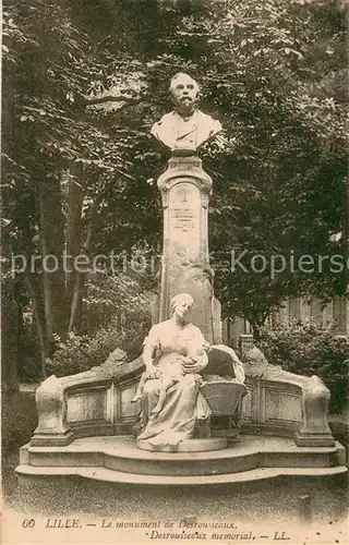 AK / Ansichtskarte Lille_Nord Le monument de Desrousseaux Memorial Lille_Nord