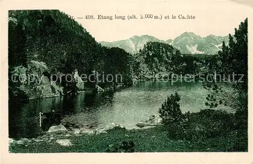 AK / Ansichtskarte Etang_de_Hanau et le Carlite Etang_de_Hanau