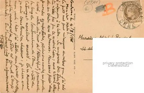 AK / Ansichtskarte Couterne Le Chateau Couterne