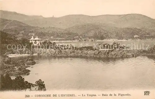 AK / Ansichtskarte Corniche_de_l Esterel Le Trayas Baie de la Figarette Corniche_de_l Esterel