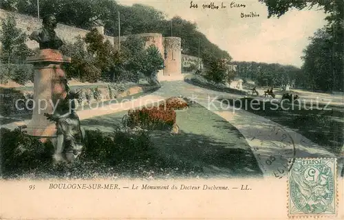 AK / Ansichtskarte Boulogne sur Mer Monument du Docteur Duchenne Boulogne sur Mer