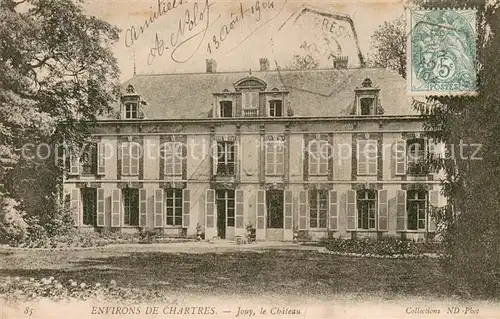AK / Ansichtskarte Jouy_d_Eure et Loir Chateau Schloss Jouy_d_Eure et Loir