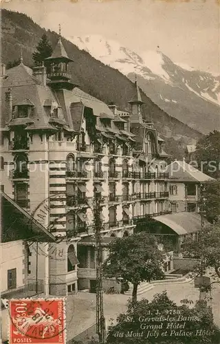 AK / Ansichtskarte Saint Gervais les Bains Grand Hotel du Mont Joly et Palace Hotel Alpes Saint Gervais les Bains