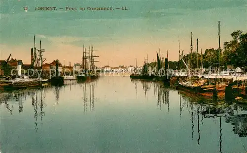 AK / Ansichtskarte Lorient_Morbihan_Bretagne Port du Commerce Lorient_Morbihan_Bretagne