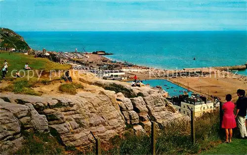 AK / Ansichtskarte Hastings_East_Sussex Old Town and Boating Lake Hastings_East_Sussex