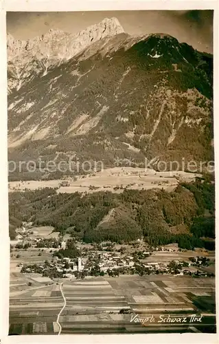 AK / Ansichtskarte Vomp_Tirol Alpen Fliegeraufnahme Vomp_Tirol