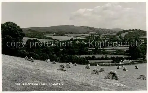 AK / Ansichtskarte Williton The Quantocks Landscape Williton