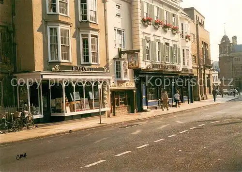 AK / Ansichtskarte Oxford_Oxfordshire Blackwell s bookshop White Horse Public House Oxford Oxfordshire