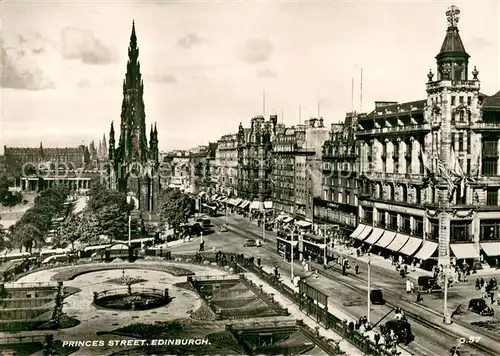 AK / Ansichtskarte Edinburgh Princes Street Edinburgh