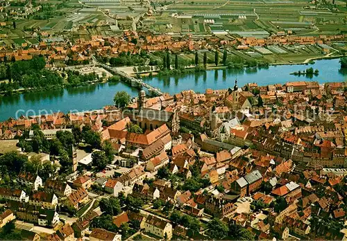 AK / Ansichtskarte Kitzingen_Main Fliegeraufnahme Kitzingen Main