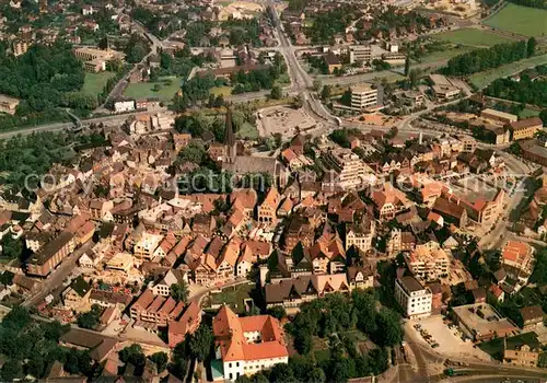 AK / Ansichtskarte Werne_Unna Stadtzentrum Fliegeraufnahme Werne_Unna