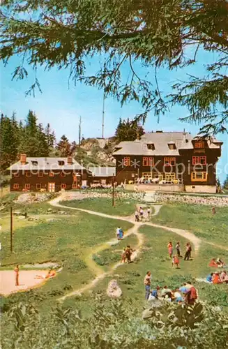 AK / Ansichtskarte Poiana_Brasov Cabana Cristianul Mare de pe masivul Postavarul 