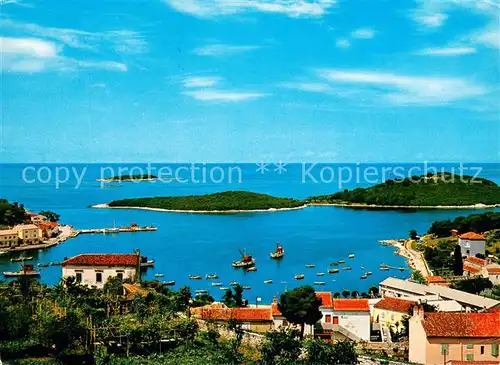 AK / Ansichtskarte Vrsar_Istrien Panorama zalijeva Vrsar_Istrien