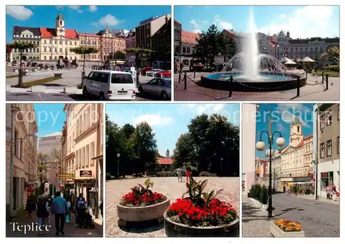 AK / Ansichtskarte Teplice Motivy z centra mesta Teplice