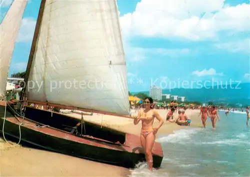 AK / Ansichtskarte Slantschev_Brjag Strandpartie Slantschev_brjag