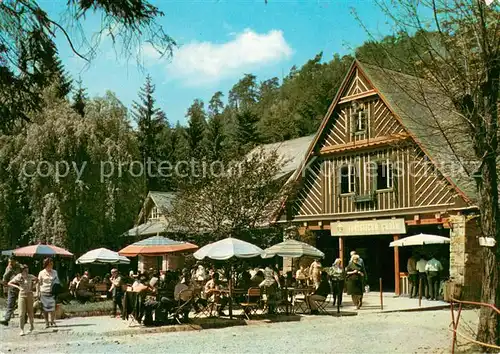 AK / Ansichtskarte Prachovske_Skaly Turisticka chata Prachovske Skaly