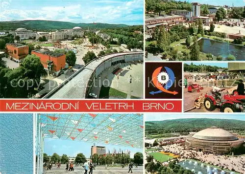 AK / Ansichtskarte Brno_Bruenn Internationale Messe Teilansichten Brno_Bruenn