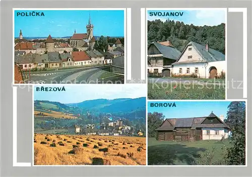 AK / Ansichtskarte Policka Svojanov Brezova Borova Policka