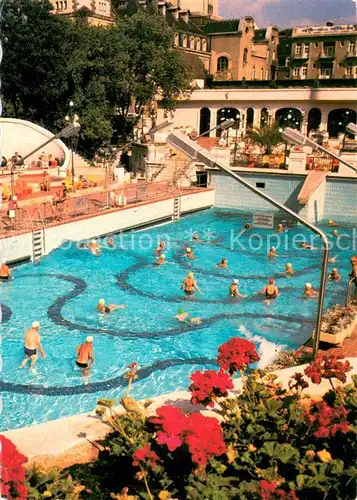 AK / Ansichtskarte Budapest Wellenbad Geliert Budapest