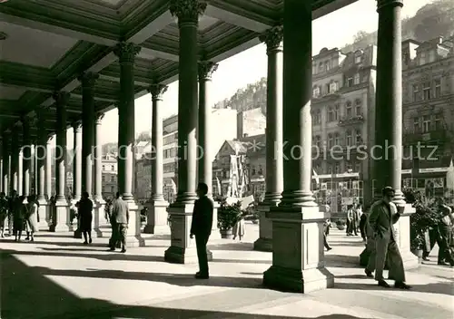 AK / Ansichtskarte Karlovy_Vary Kolonnade der Tschechisch sowjetischen Freundschaft Karlovy Vary