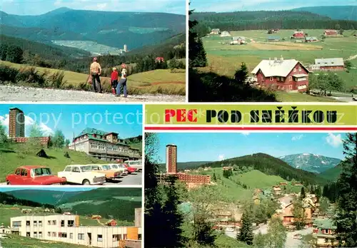 AK / Ansichtskarte Pec_pod_Snezkou Zentrum des oestlichen Riesengebirges Details Pec_pod_Snezkou