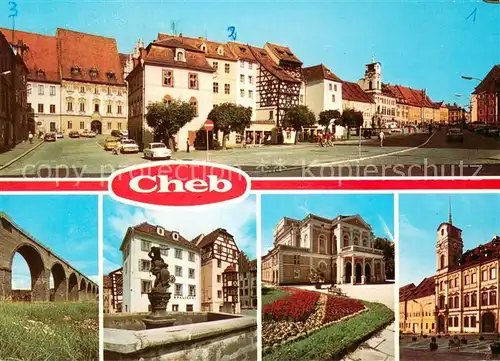 AK / Ansichtskarte Cheb_Eger Orts und Teilansichten 