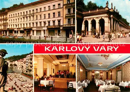 AK / Ansichtskarte Karlovy_Vary Teilansichten Karlovy Vary