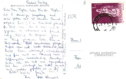 AK / Ansichtskarte Predeal Vedere spre Bucegi Predeal