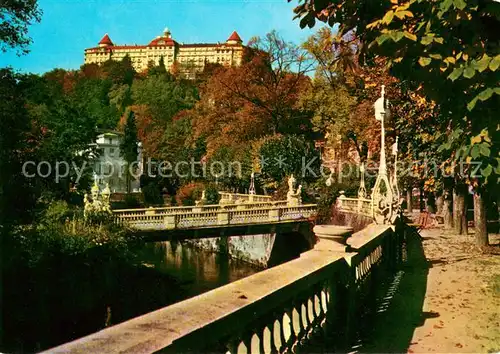 AK / Ansichtskarte Karlovy_Vary Sanatorium Imperial Karlovy Vary