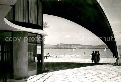 AK / Ansichtskarte Tihany Blick von der Post Tihany