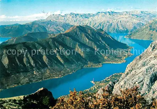 AK / Ansichtskarte Kotor_Montenegro Bucht von Kotor Kotor Montenegro