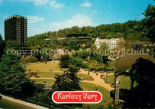 AK / Ansichtskarte Karlovy_Vary Lazenske Sanatorium Thermal Karlovy Vary