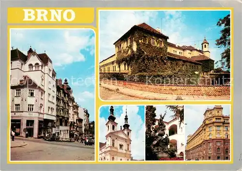 AK / Ansichtskarte Brno_Bruenn Jihomoravskeno kraje Kulturni a politicke stredisko Misto znamych veletrhu Brno_Bruenn