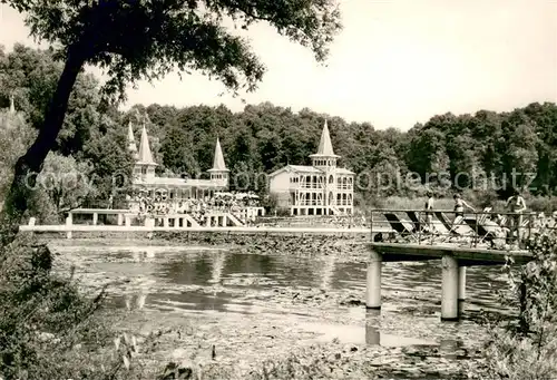 AK / Ansichtskarte Hevizgyogfuerdoe Strand Strandbad 