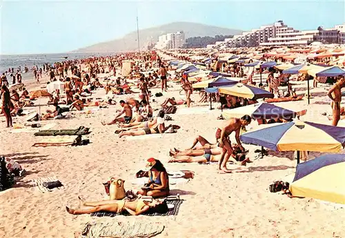 AK / Ansichtskarte Albena Badestrand Albena