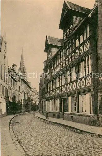 AK / Ansichtskarte Caen Maison des Quatrans XVIe siecle Caen