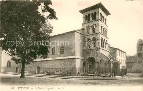 AK / Ansichtskarte Vienne_Isere Musee Lapidaire Vienne Isere