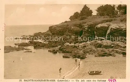 AK / Ansichtskarte Sainte Marie sur Mer Un joli coin des sablons Sainte Marie sur Mer