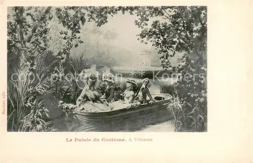 AK / Ansichtskarte Trianon_Paris Palais du Costume Peinture Kuenstlerkarte 