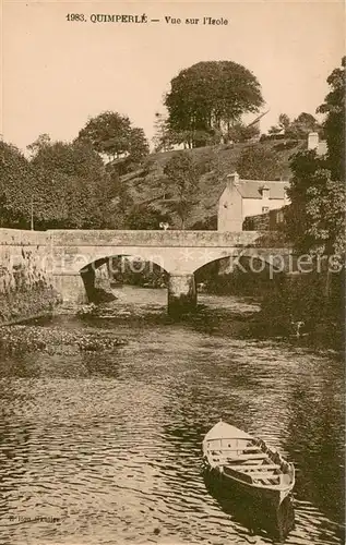 AK / Ansichtskarte Quimperle Vue sur l Isole Pont Quimperle