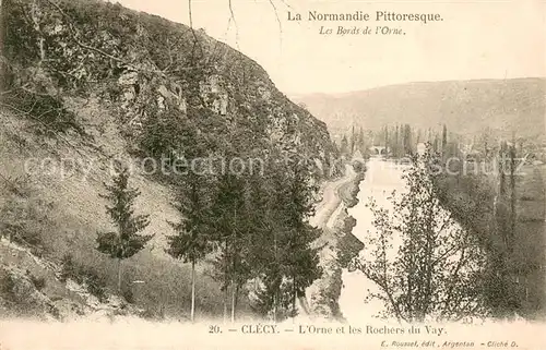 AK / Ansichtskarte Clecy L Orne et les Rochers du Vay Paysage Clecy