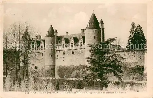 AK / Ansichtskarte Josselin Chateau Schloss Josselin