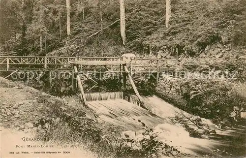 AK / Ansichtskarte Gerardmer_Vosges Pont Marie Louise Gerardmer Vosges