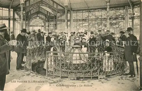 AK / Ansichtskarte Contrexeville_Vosges La Buvette Contrexeville_Vosges