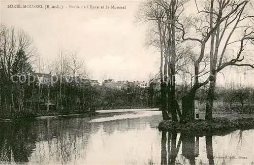 AK / Ansichtskarte Sorel Moussel Bords de lEure et le Moussel Sorel Moussel