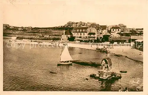 AK / Ansichtskarte Ploumanach Plage Saint Guirec Ploumanach