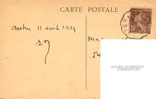 AK / Ansichtskarte Autun La Fontaine St Lazare Autun