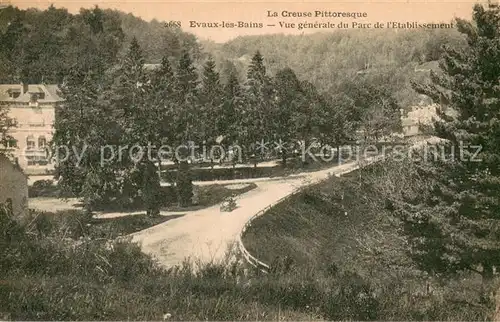 AK / Ansichtskarte Evaux les Bains Vue generale du Parc de l Etablissement Evaux les Bains