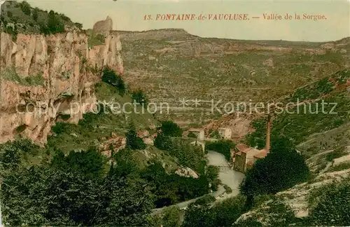 AK / Ansichtskarte Fontaine de Vaucluse Vallee de la Sorgue Fontaine de Vaucluse